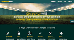 Desktop Screenshot of championwall.com