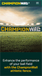 Mobile Screenshot of championwall.com