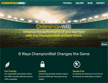Tablet Screenshot of championwall.com